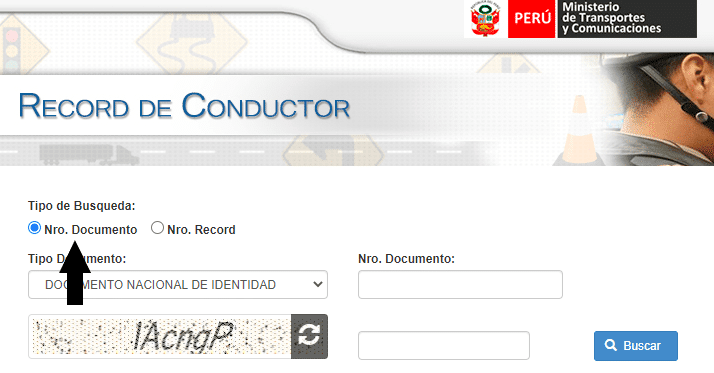 como verifico el estado de mis papeletas en el mtc, consulta de papeletas por dni