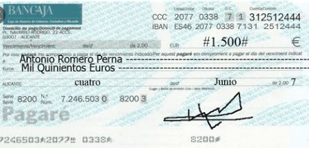 pagare bancario y titulos valores