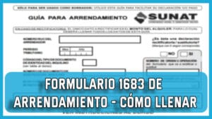 formulario 1683 arrendamiento sunat excel, descargar formulario 1683 arrendamiento sunat pdf